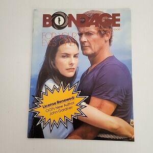 Bondage~James Bond FanClub Magazine #11, 1982 FOR YOUR EYES ONLY ROGER MOORE